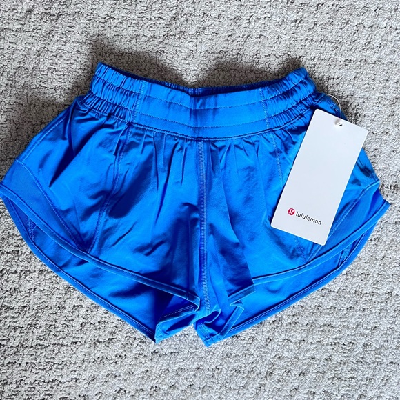 lululemon athletica Pants - Lululemon Hotty Hot 2.5” LR BLUE NILE